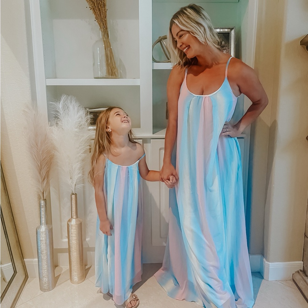 Mommy & me pastel maxi